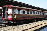 บชส. 1250 (บชส. =BTC./Bogie Third Class Carriage) am 04.Dezember 2024 in der Hua Lamphong Station.