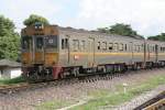 THN 1123 verlsst am 22.August 2010 als EXP-DRC 76 (Nong Khai - Bangkok) den Bf. Ayutthaya.