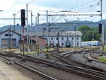 Blick ins Bw Děčín am 09.06.2020.