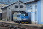 ČD 162 035-0 + 163 062-3 am 09.06.2020 im Depot Děčn.