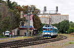 854 217 erreicht am 27.08.2021 den Bahnhof Praha-Veleslavín.