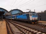 CD 362 077-0 mit schnellzug auf dem Hauptbahnhof Prag am 27.