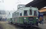 Praha Masarykovo Nadrazi am 2.9.1995: Oltimer Triebwagen M 120437