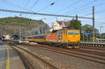 162 116 der Regiojet verlässt mit einem RJ am 31.08.24 Usti nad Labem hl.n.