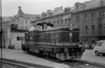 T_444_0239 der ČSD, fotografiert im Mai 1975 im Bahnhof Usti nad Labem