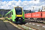 654 003-3 fährt als IC 6471 nach Usti nad Labem zapad in Usti nad Labem Strekov ein.