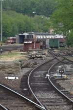 Blick auf die  Bahnmeisterei  von Mlada Boleslav.