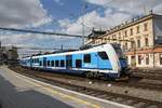 CD 641 007-0 fährt am 15.August 2018 im Bahnhof Brno hlavni nadrazi ein.