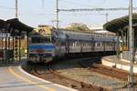 CD 560 028-3 am 18.August 2018 im Bahnhof Brno hlavni nadrazi.