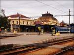 Hauptbahnhof České Budějovice am 31.