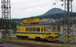 439 049 des tschechischen Unternehmens SZDC wurde am 04.07.13 in Decin abgestellt.