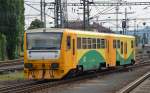 814 096 verlsst am 04.07.13 den Bahnhof Decin Richtung Usti nad Labem.