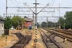 Bahnhof Kojetin am 20.Juli 2019.