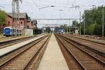 Bahnhof Kojetin am 20.Juli 2019.