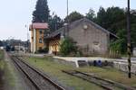 Bahnhof Trebon am 04.August 2018.