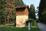 Wasserturm im JHMD-Bahnhof Strizovice am 05.August 2018.