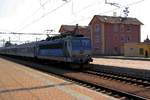 CD 362 120-8 am 05.August 2018 im Bahnhof Veseli nad Luznice.