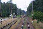 Bahnhof Roudna am 25.August 2018.