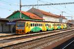 CD 814 028-7 am 06.Juli 2019 im Bahnhof Otrokovice.