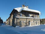 EG Bahnhof Moldava v Krušných horách (Moldau im Erzgebirge), 21.01.2017   