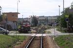 Bahnhof Okrisky am 09.August 2019.