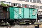 CSD D6-0058, als Denkmal vor dem Bahnhof Prerov aufgestellt, am 11.August 2018.