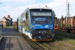 CD 841 008-6 als Os 28323 (Kostelec u Jihlavy - Slavonice) am 09.August 2019 im Bahnhof Telc.