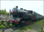 CS 400 (BR317)in der Lokomotivenfabrik ČKD Praha(Baujahre 1957) am 26.5.2018 in in Eisenbahnmuseum Lužná u Rakovnika