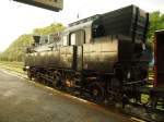 354 195 (Baujahre 1925) in HBf. Beroun am 25. 7. 2015