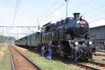 CSD 433 001 (CZ-CD 90 54 3 991 007-6) am 21.Juli 2018 mit dem Os 20015 (Ceska Trebova - Hanusovice) im Bahnhof Letohrad.