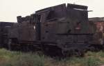 Am 17.10.1993 stand die Tenderlok 433025 in bedauernswertem Zustand im Depot Pilsen. 