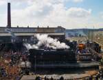 Die Tschechische 464 102 war zusehen beim 5.Dresdner Dampfloktreffen am 07.04.13.