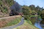 555 0153 und 555 3008 kurz nach Zruc nad Sázavou.