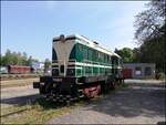 720 509-9 in Bahnhof Lužná u Rakovníka am 1. 9. 2024.