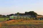 Am 24.09.16 war in Cheb Tag der Eisenbahn. Es fuhren viele Sonderzüge von Cheb nach Aš, Karlovy Vary, Mariánské Lázně, Plesná und Luby u Chebu. Hier T 435 0145 (11314) in Třebeň.