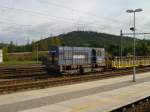740 704-2 steht am 26.08.12 in Zdice. Foto machte ich aus dem Zug!
