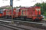 CZ-IDSC 740 758-8 und 763-8 am 03.August 2019 im Bahnhof Hodonin.