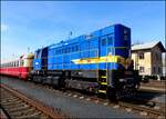 KZC 740 692-9 in HBf, Rakovník am 6. 4. 2024.