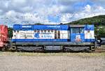 Seitenansicht von 740 721 in Usti nad Labem Strekov.

Usti nad Labem Strekov 29.07.2023