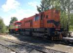 Kovošrot Praha 740 419-7 +749 181-4 am 1.7.2014 in Kladno Lok-Werkstatt KDS.