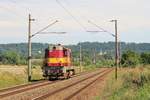 742 116-7 zu sehen am 08.08.17 in Chotikov.