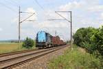 742 109-2 zu sehen am 08.06.18 mit der Übergabe von Sokolv nach Cheb bei Vokov.