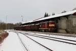 742 357 mit der Übergabe Cheb-Aš am 11.12.18 in Aš.