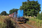 Mn 86466 von Kralupy nad Vlatou nach Velvary mit der 742 188 und 4 Güterwagen.