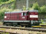 742 077-1 der CD beim Rangieren in Bad Schandau am 20.05.05