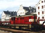 742 013-6 auf Bahnhof Liberec am 20-7-2005.