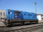 742 083-0 steht am 17.03.12 im Bahnhof Cheb.