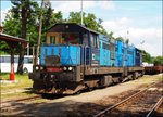 CD Cargo 742 111-8 in Bf. Belcice am 7.7.2016