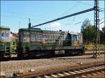 RM LINES a.s.Sokolov 742 205-8 im Bahnhof Tábor am 5.