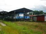 CD 743 002-8 und 750 013-5 am 15.06.2013 im Bahnhof Liberec.